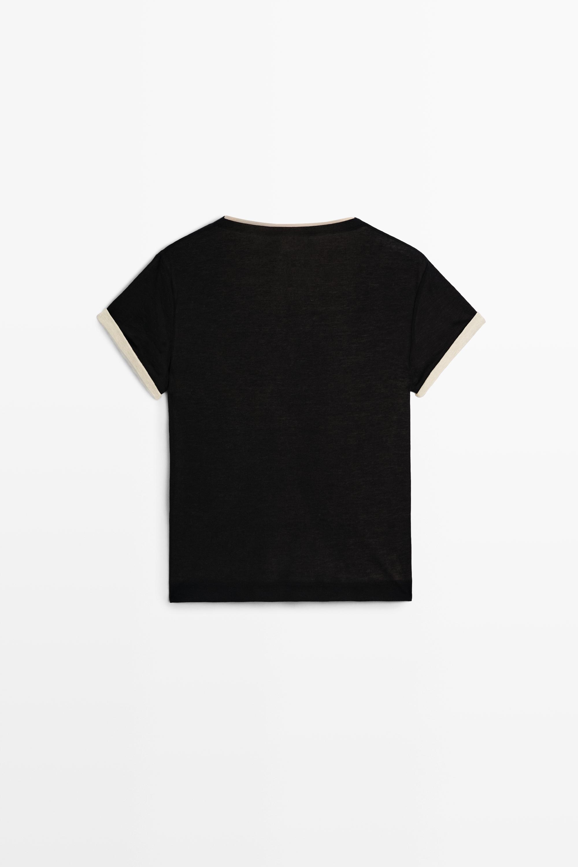 Double-layer short sleeve T-shirt